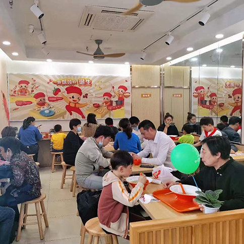熱烈祝賀江蘇常州如意餛飩玉蘭廣場店盛大開業(yè)！